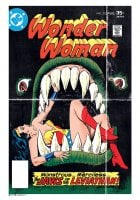 Wonder Woman Vintage Comic Book Cover Poster 61x91 cm 1