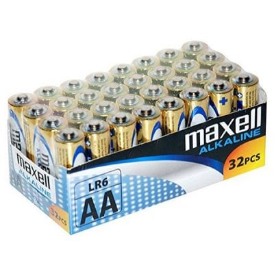 Alkaliska Batterier Maxell MXBLR06P32 LR06 AA 1.5V (32 pcs)
