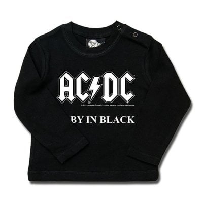 AC/DC långärmad tröja bebis - Baby In Black