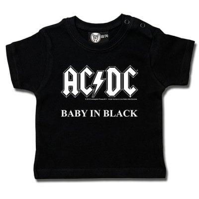 AC/DC bebis T-shirt - Baby In Black