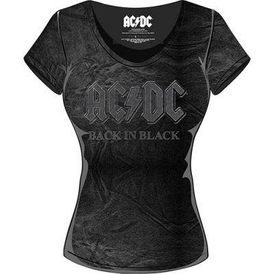 AC/DC t-shirt dam: Back In Black 0