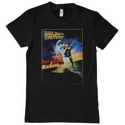 Back To The Future Vintage Poster T-Shirt 1