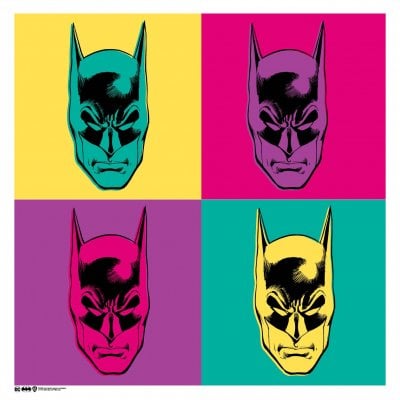 Batman Modern Art Poster 50x50 cm 1