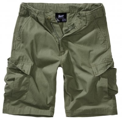 BDU shorts barn - olivgröna 0