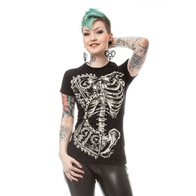 Bone corset T-shirt 1