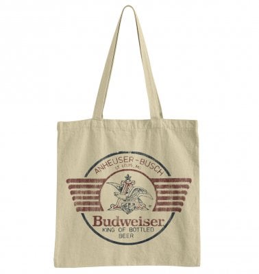 Budweiser Bear & Claw Tote Bag 1