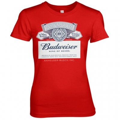 Budweiser Label Tjej T-shirt - REA