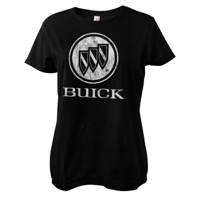Buick Distressed Logo Girly Tee 1
