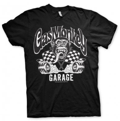 Burning Wheels Gas Monkey Garage T-shirt 1