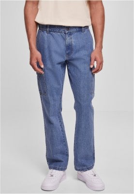 cargo jeans herr med raka ben 1