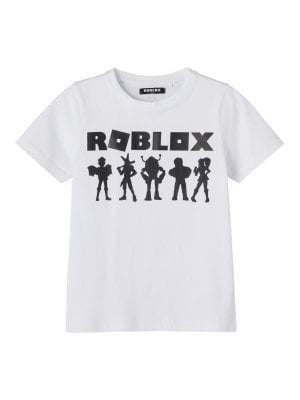 Characters Roblox T-shirt till barn vit