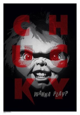 Chucky - Wanna Play Dark Poster 61x91 cm 1