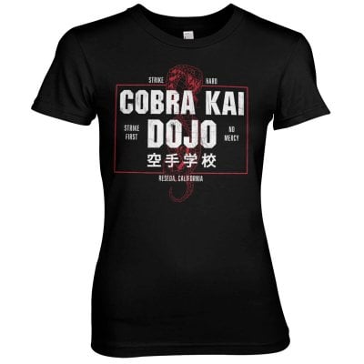 Cobra Kai Dojo Girly Tee 1
