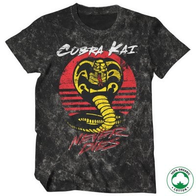 Cobra Kai Never Dies Organic T-Shirt 1