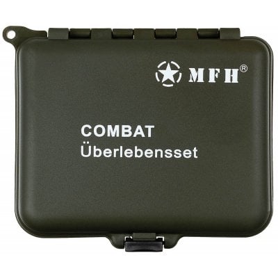 Combat Survival Kit, 36-part, OD green 1