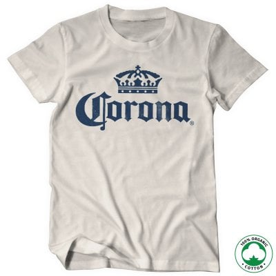 Corona Washed Logo Organic T-Shirt 1