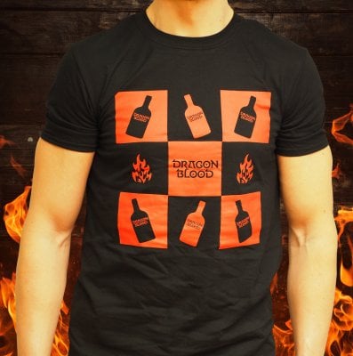 Dragon Blood flaska t-shirt