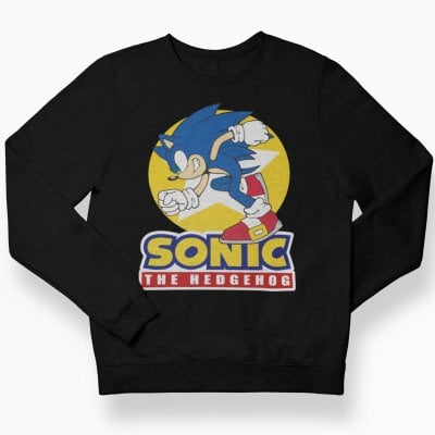 Fast Sonic - Sonic The Hedgehog barn sweatshirt 1