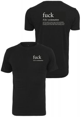 FCK T-shirt (L,black)