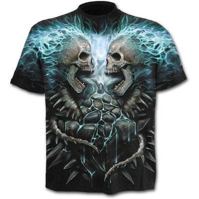 Flaming spine t-shirt - fram