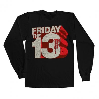 Friday The 13th Block Logo Long Sleeve Tee 1