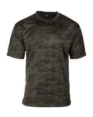 Funktions T-shirt woodland camo 1