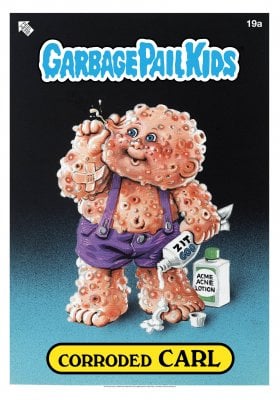 Garbage Pail Kids - Corroded Carl Poster 50x70 cm 1