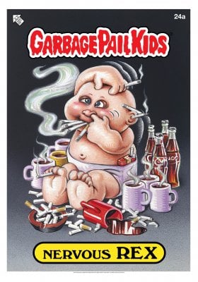 Garbage Pail Kids - Nervous Rex Poster 50x70 cm 1