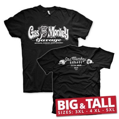Gas Monkey Garage bar knuckles big and tall T-shirt 1