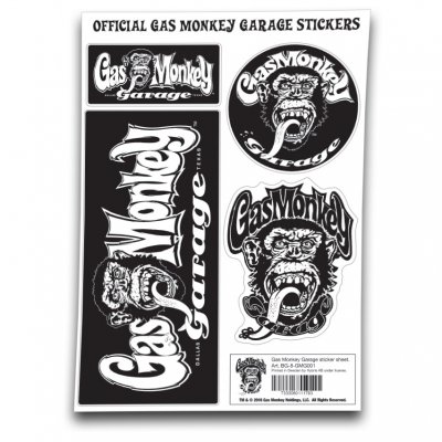 Gas Monkey Garage klistermärken