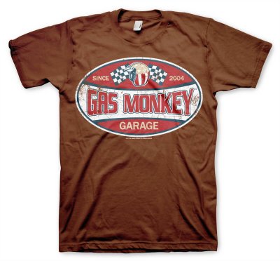 GMG Since 2004 Label t-shirt brun