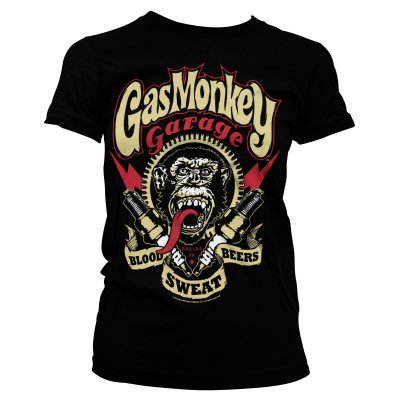 Gas Monkey Garage - Spark Plugs Girly Tee