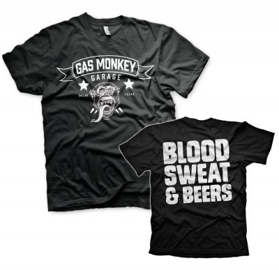 GMG - Blood, Sweat & Beers t-shirt 0