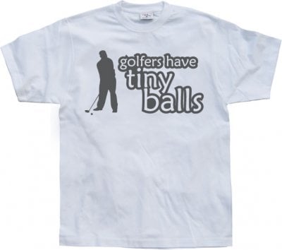 Golfers Has Tiny Balls 1