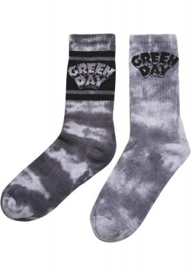 Green Day Tie Die Socks 2-Pack 1