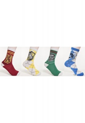 Harry Potter Team Socks 4-Pack	 1