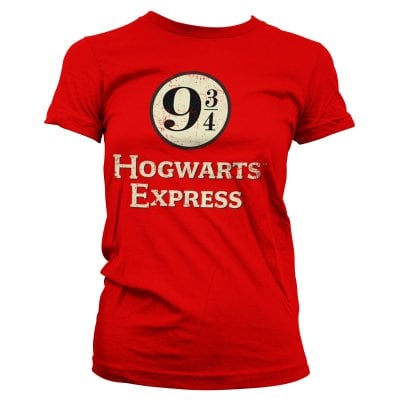 Hogwarts Express Platform 9-3/4 Girly Tee 1