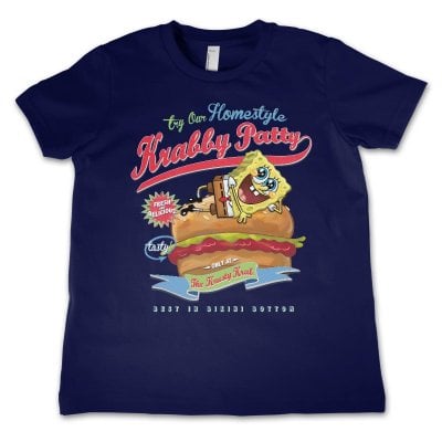 Homestyle Krabby Patty Kids T-Shirt 1