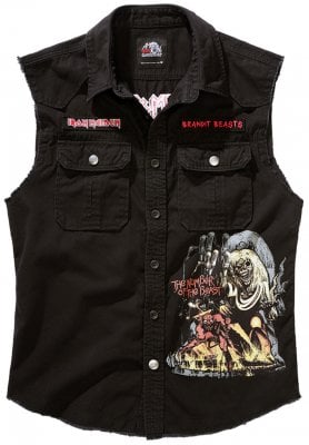 Iron Maiden ärmlös skjorta FOTD