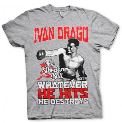 Ivan Drago - The Siberian Bull T-Shirt 1