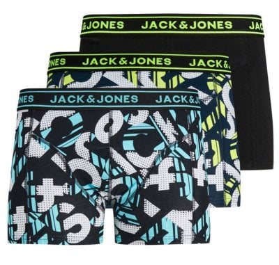Jack And Jones 3-pack logo boxers barn