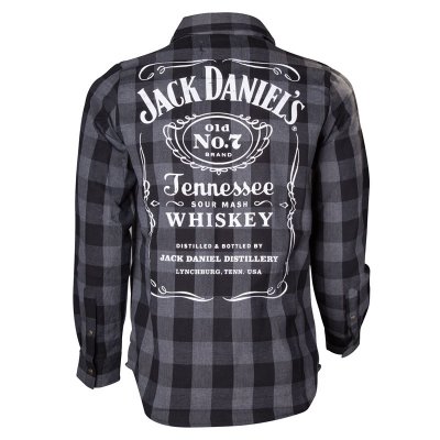 Jack Daniels svart/grå skjorta 0