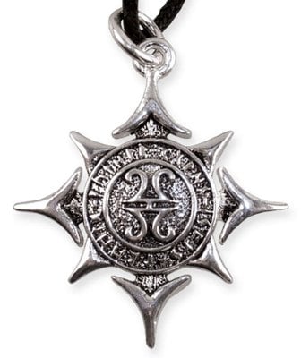 Star of the Aesir halsband 925 silver