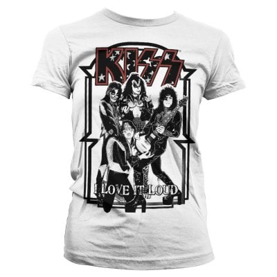 KISS - I Love It Loud tjej t-shirt 1