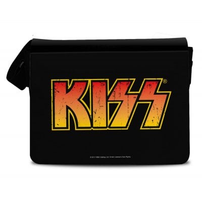 Kiss Logo messenger bag