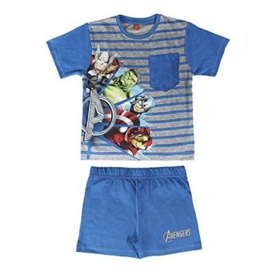 Kortärmad pyjamas barn The Avengers 1