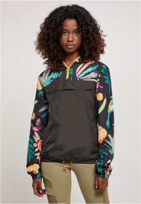 Ladies Mixed Pull Over Jacket 1