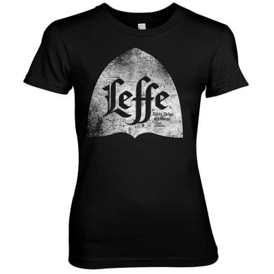 Leffe Distressed Alcove Logo Tjej T-shirt 1