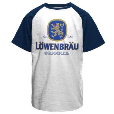 Löwenbräu Original Logo Baseball T-Shirt 1
