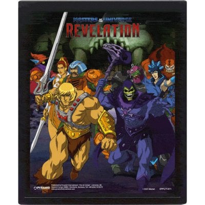 Masters Of The Universe: Revelation - 3D poster med ram